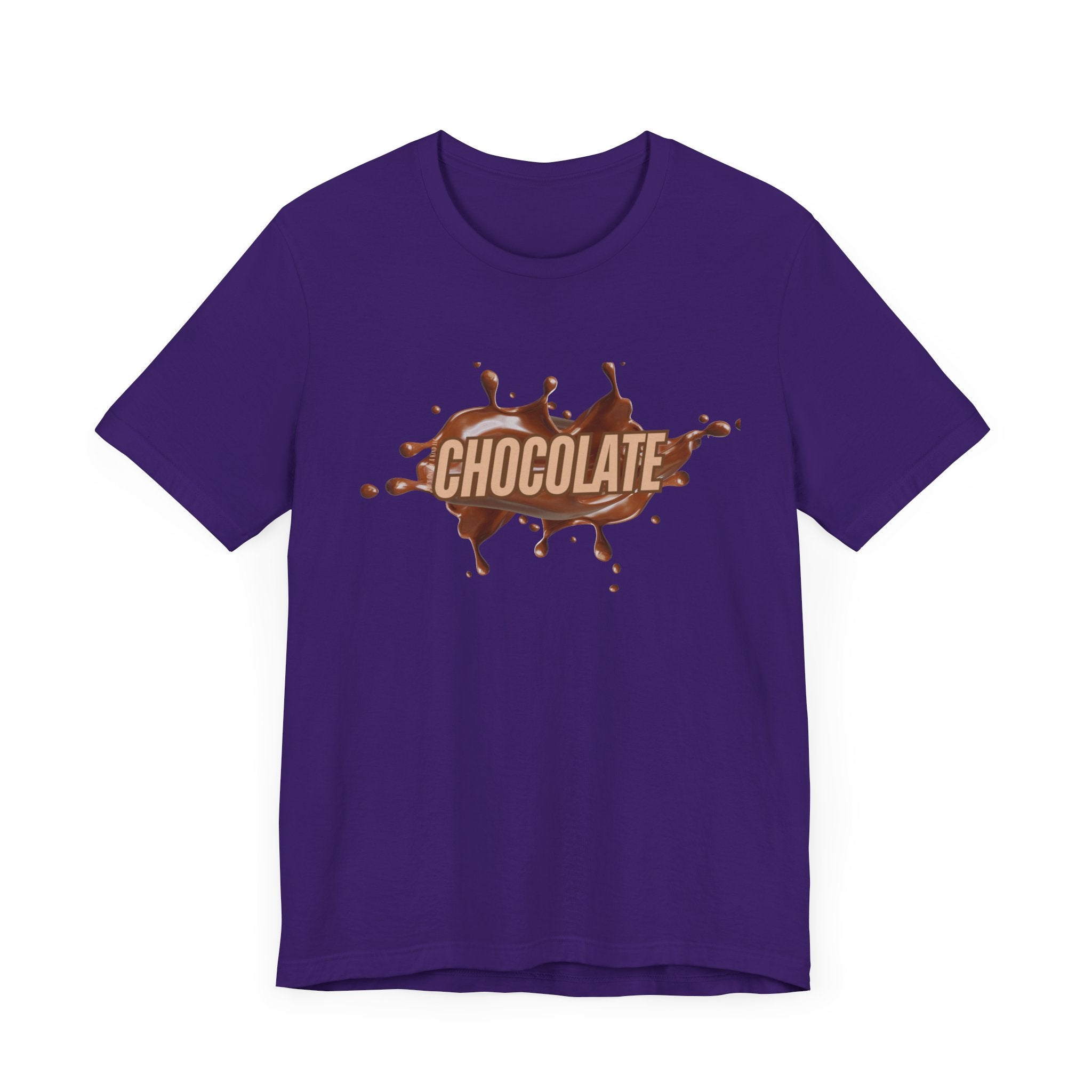 Chocolate Unisex Short Sleeve Tee